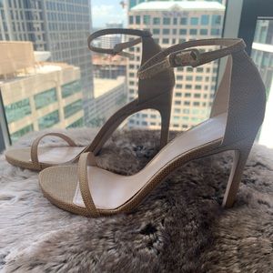 Stuart Weitzman Nudistsong sandals 37 nude